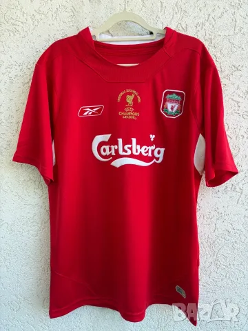 Фланелка "Liverpool - 2005", снимка 5 - Тениски - 55666724