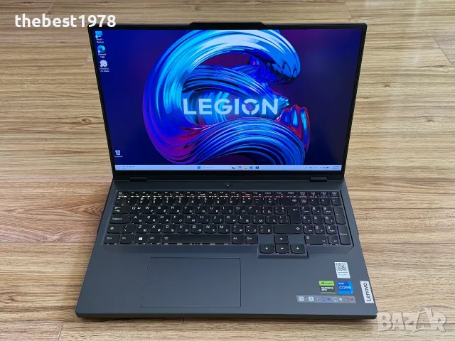 16`2.5k 240Hz Legion 5 Pro`Core i7-13700HX//RTX 4060/32GB DDR5/512GB SSD, снимка 2 - Лаптопи за игри - 55339612