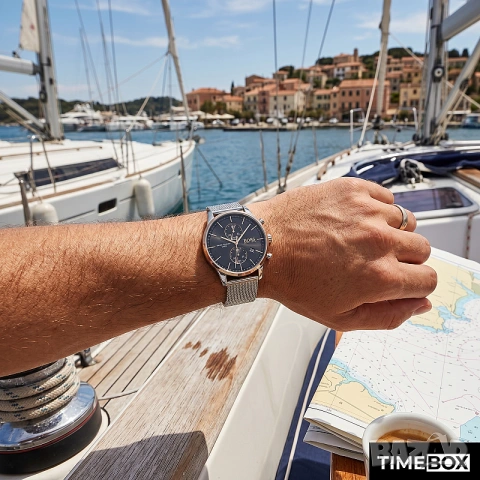 Hugo Boss 1513805 Associate Chronograph, снимка 5 - Мъжки - 47389583