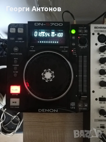 Mixer Behringer и два плеара Denon, снимка 3 - Аудиосистеми - 55258906