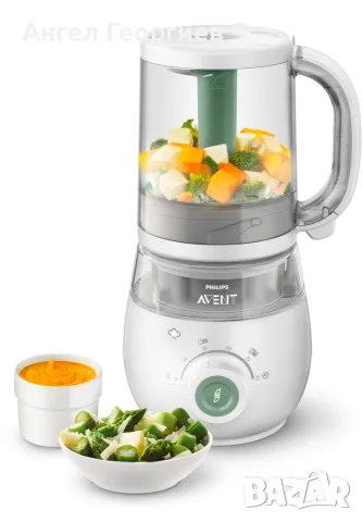 Ново в гаранция Philips Avent Baby Food Maker 4in1, снимка 2 - Други - 55622357