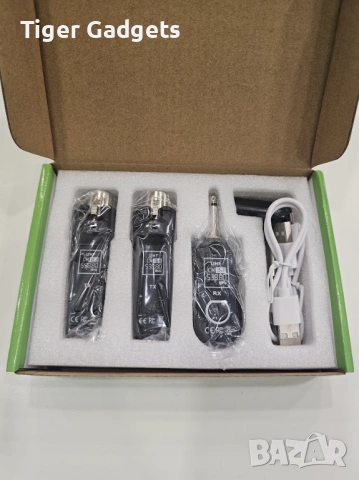 Upgrade D Version 2.4GHz Wireless XLR Transmitter & Receiver – безжична система за микрофони, миксер, снимка 9 - Други - 54620384