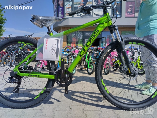 CROSS Велосипед 27.5" GRX 7 mdb зелен, снимка 12 - Велосипеди - 54645552