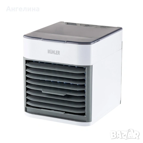 Настолен охладител MUHLER MC-585, USB, LED светлини, снимка 2 - Климатици - 54626845