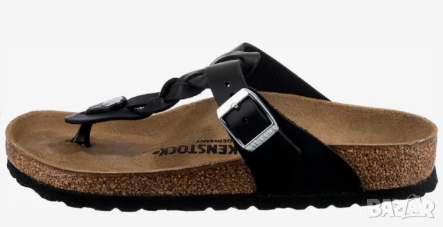 Birkenstock Gizeh Braided чехли  номер 38, снимка 3 - Чехли - 54704727