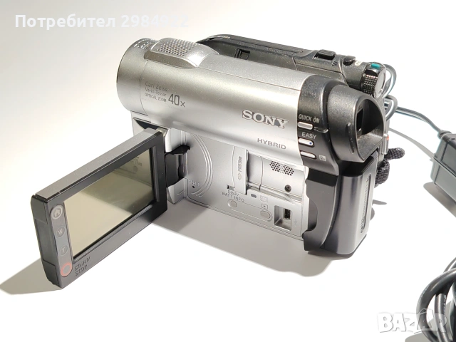 Видео камера SONY DCR DVD110e комплект, снимка 11 - Камери - 55162074