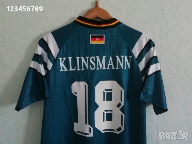Germany Klinsmann 1994 Adidas тениска фланелка Германия Футболна Клинсман ретро нов екип , снимка 3 - Тениски - 52154617
