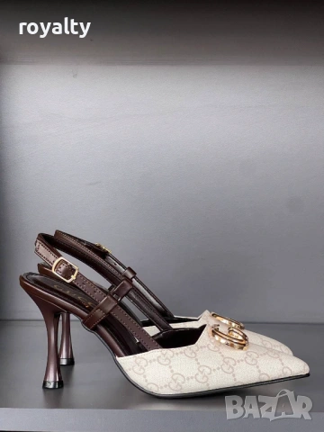 Gucci Нови Дамски Обувки на Ток Гучи , снимка 5 - Дамски обувки на ток - 54649911