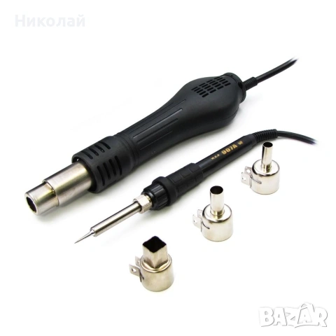 Станция за запояване WEP 852D+FAN горещ въздух, поялник, снимка 5 - Поялници и запояване - 55283127