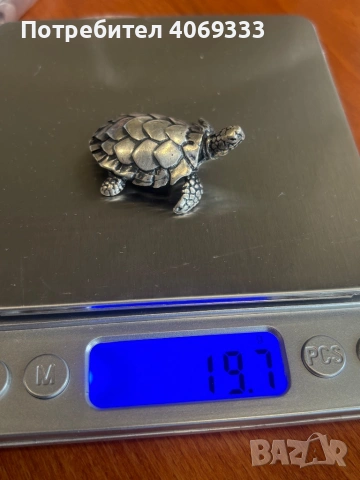 Сребърна Костенурка проба 925, снимка 8 - Колиета, медальони, синджири - 54172184