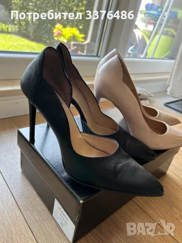 2 чифта обувки на ток 38 размер за 26€ 