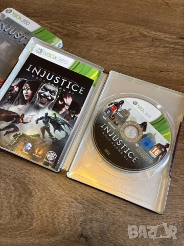 Injustice Gods Among Us за XBOX 360 Колекционерско Издание , снимка 5 - Игри за Xbox - 55681059