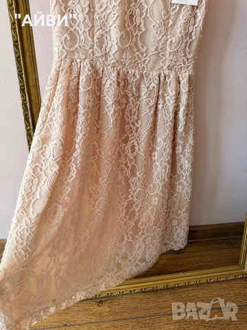 ZARA Дамска нежна рокля, снимка 6 - Рокли - 53999579