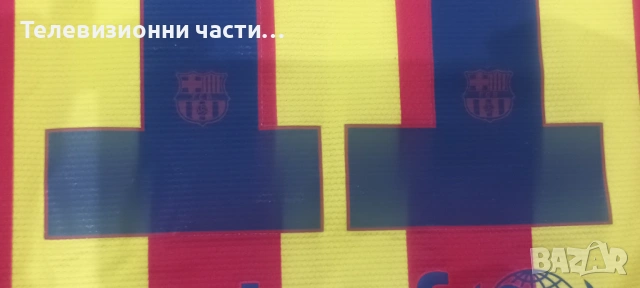 Оригинална футболна тениска Барселона Неймар 11 гостуващ екип 2013 2014 Nike 532823-703,мъжки XL, снимка 15 - Спортни дрехи, екипи - 54678826