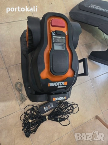 Косачка Робот за косене на трева WORX Landroid WG790E Пълен комплект, снимка 3 - Градинска техника - 55279309