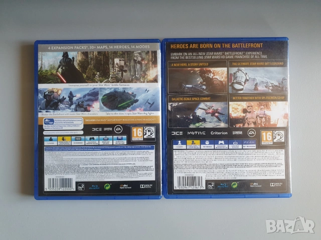 Star Wars Battlefront и Battlefront II, снимка 2 - Игри за PlayStation - 54720054