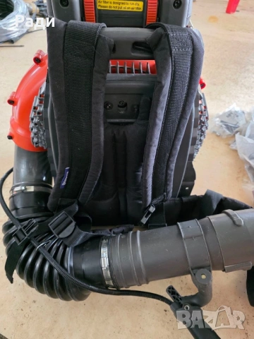 гръбна бензинова духалка за листа/въздуходувка – модел Husqvarna 580BTS Professional, снимка 3 - Прахосмукачки - 54832032