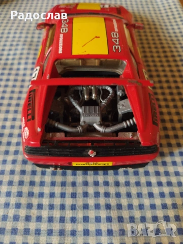 Bburago Ferrari 348 ( 1989 ), снимка 7 - Колекции - 54803099