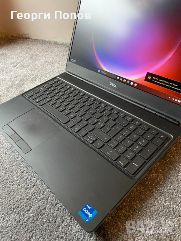Dell Precision 7560 - i7-11850H, 32GB DDR4, 1TB NVMe SSD M.2, RTX A2000 4GB 15.6''FHD IPS, снимка 4 - Лаптопи за работа - 54055957