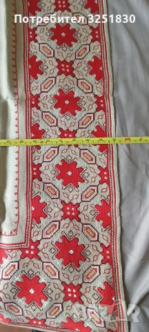 Покривки с българска бродерия от скрина на баба, снимка 4 - Покривки за маси - 54375058