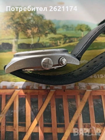 Vintage Часовник Fossil 100 meters defender, снимка 3 - Мъжки - 55146314