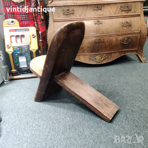 Африкански стол за „палабра“, снимка 3 - Столове - 53905951