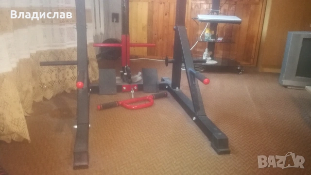 Продавам комбиниран фитнес уред! Soozier SKU:A91-114! , снимка 2 - Фитнес уреди - 54003258