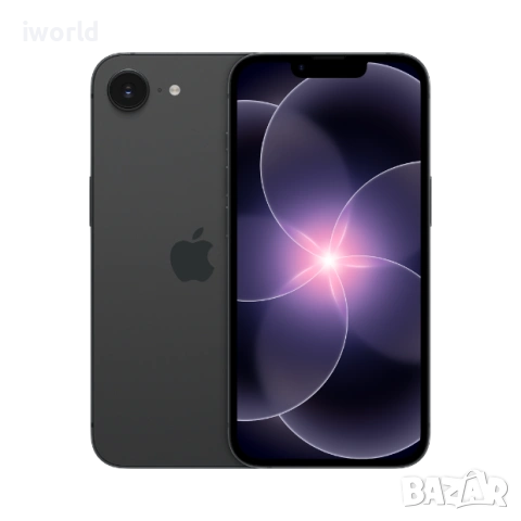 НОВ! 36мес Гаранция! Iphone 17e  Лизинг от 24/м 256gb! black черен, снимка 3 - Apple iPhone - 53995155