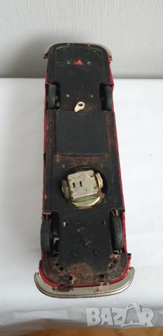 Соц ламаринена играчка автобус на батерии CHINA, снимка 7 - Колекции - 54148318