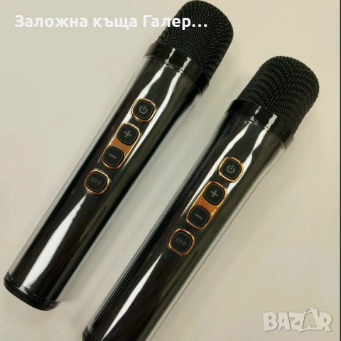 Тонколона караоке LILUOSUO NR-8806 с 2 микрофона, снимка 3 - Тонколони - 54551240