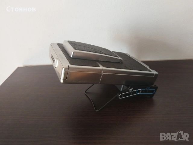 POLAROID SX-70 ALPHA 1 REVUE ХРОМИРАНА СГЪВАЕМА КАМЕРА ЗА МОМЕНТАЛНО СНИМАНЕ. 