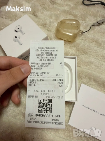 AirPods 4 (ANC), снимка 2 - Bluetooth слушалки - 54229214