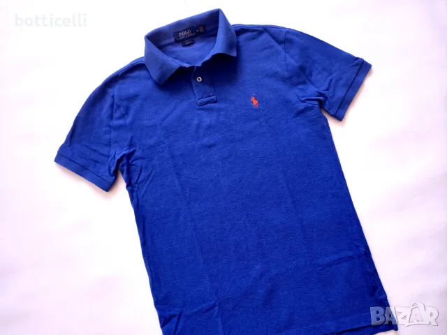 POLO Ralph Lauren Cotton Shirt Mens - M - оригинална мъжка тениска, снимка 2 - Спортни дрехи, екипи - 55494770