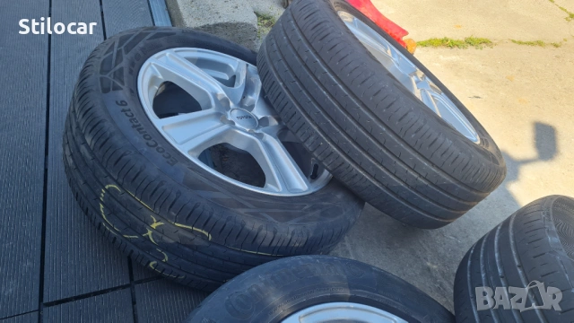 Джанти с гуми Toyota Avensis II,Prius II 5X100 16 цола, снимка 3 - Гуми и джанти - 54627694