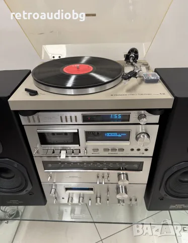 🔈ТОП ретро аудио сет PIONEER синя серия - усилвател, тунер, дек, таймер, грамофон и колони🔈, снимка 2 - Аудиосистеми - 55698658