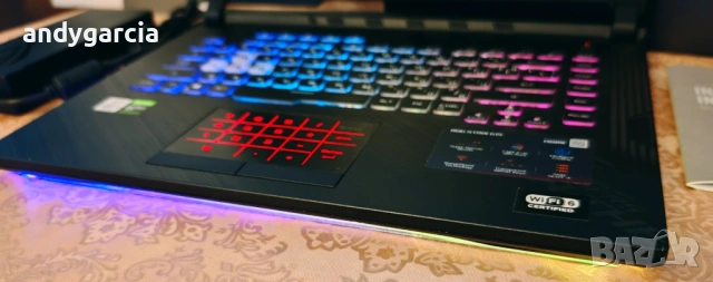ASUS ROG STRIX G15/ NVidia GTX 1660ti 6GB/Core i7-10750H/16GB RAM/512G SSD/15.6 144Hz FHD IPS, снимка 12 - Лаптопи за игри - 54018663