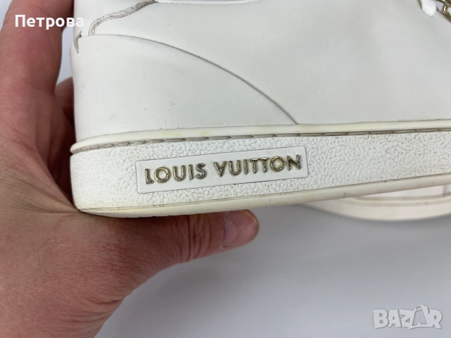 Louis Vuitton Frontrow Кожени маратонки 37 ОРИГИНАЛ, снимка 9 - Маратонки - 55221083