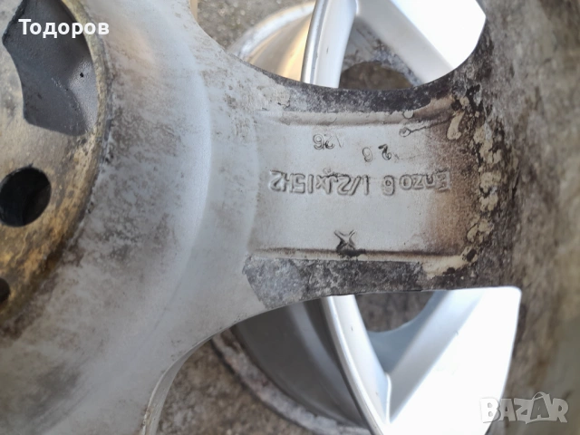 Продава алуминиеви джанти Опел,4х100,15 цола, снимка 7 - Гуми и джанти - 54258968