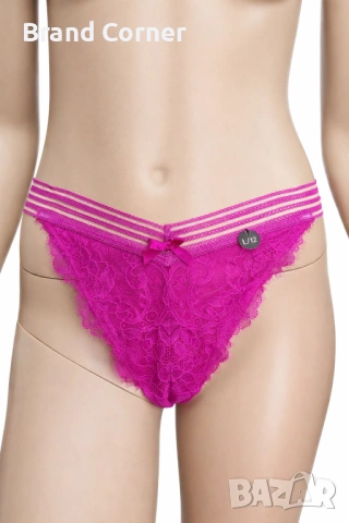 Hunkemöller дамско дантелено долнище / прашка, размер L, циклама