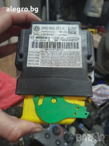 Модул Airbag за Volkswagen Polo (2009 - 2017) 6R0959655K , снимка 3 - Части - 54308524