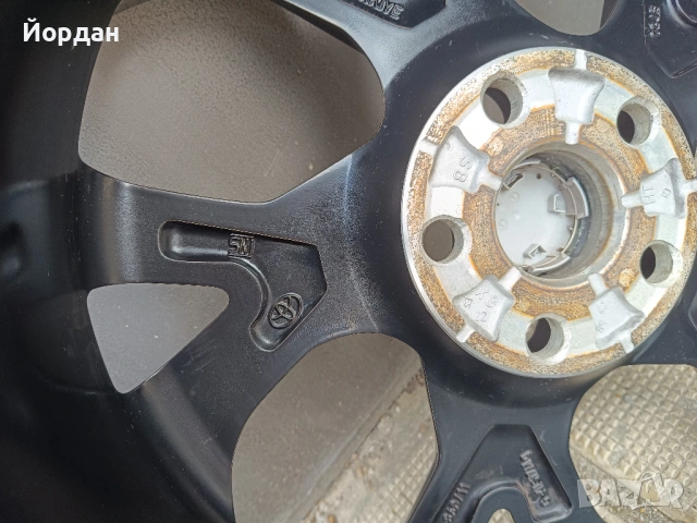 ОРИГИНАЛНИ джанти 18 ' цола 5x114,3 TOYOTA / ТОЙОТА ЕТ50 7J + датчици, снимка 13 - Гуми и джанти - 54783005
