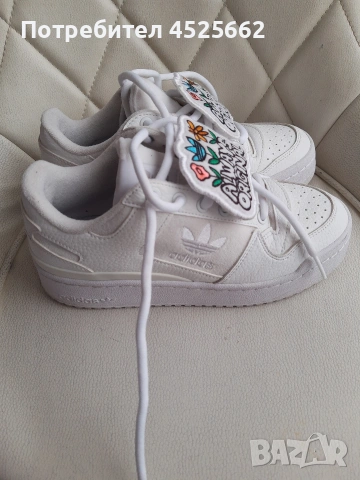 Кецове (сникърски) за момиче Adidas original 36 2/3#, снимка 4 - Детски маратонки - 54969803