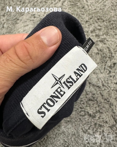 Оригинална тениска Stone Island, Размер М , снимка 4 - Тениски - 55225986