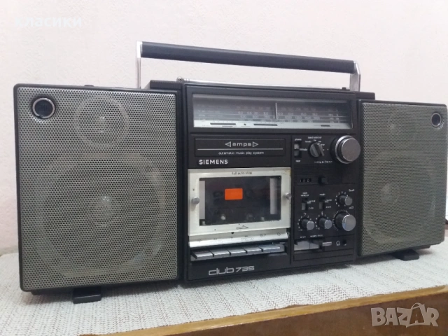 SIEMENS CLUB 735 .STEREO. , снимка 2 - Радиокасетофони, транзистори - 54640506