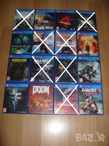 Игри за PlayStation 4, PS4 Част 3 - 12.78 € / 25лв за брой