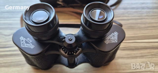 оригинален немски бинокъл hertel reuss 8x32, снимка 6 - Антикварни и старинни предмети - 54340290
