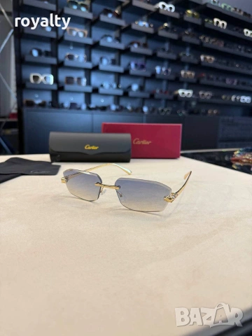 Cartier Нови Дамски Слънчеви Очила Различни Цветове , снимка 3 - Слънчеви и диоптрични очила - 55133448