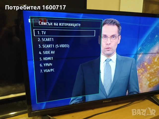 TВ   Finlux  32 , снимка 5 - Телевизори - 55227726
