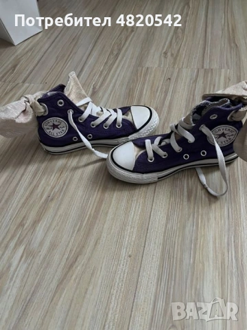 Кецове на марката CONVERSE, снимка 2 - Детски обувки - 54828391