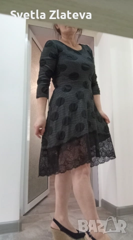 Рокля с дантела 